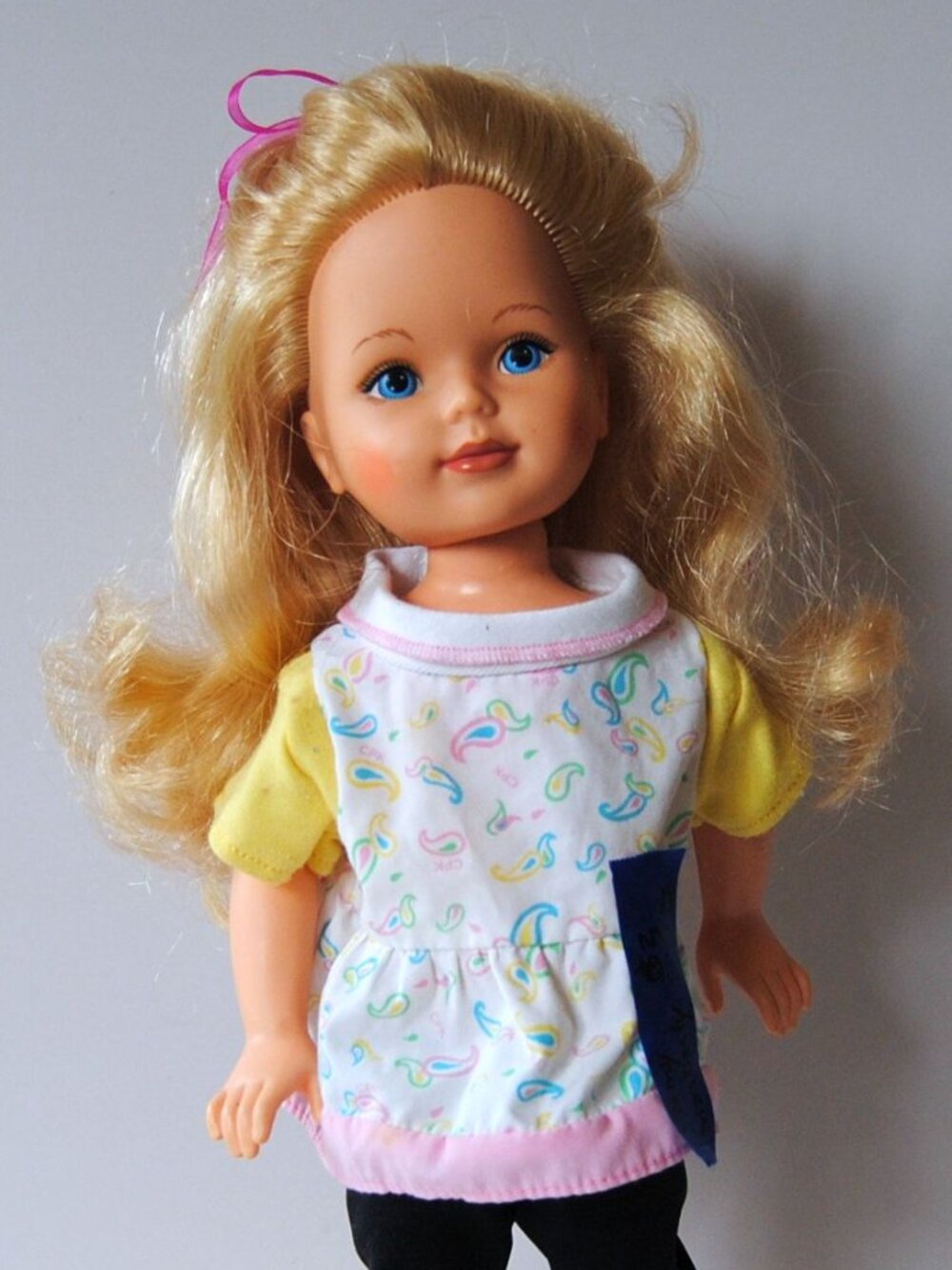 Kimberly Tomy doll Blonde Hair Blue Eyes 17"